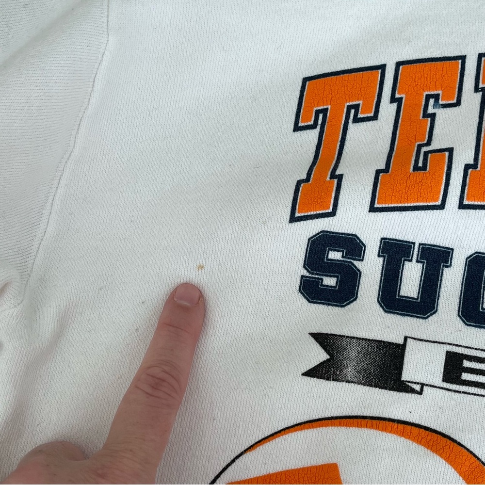 90’s Vintage Tennessee Vols Sugarbowl Bound Crewneck Mens size Large - Picture 6 of 9